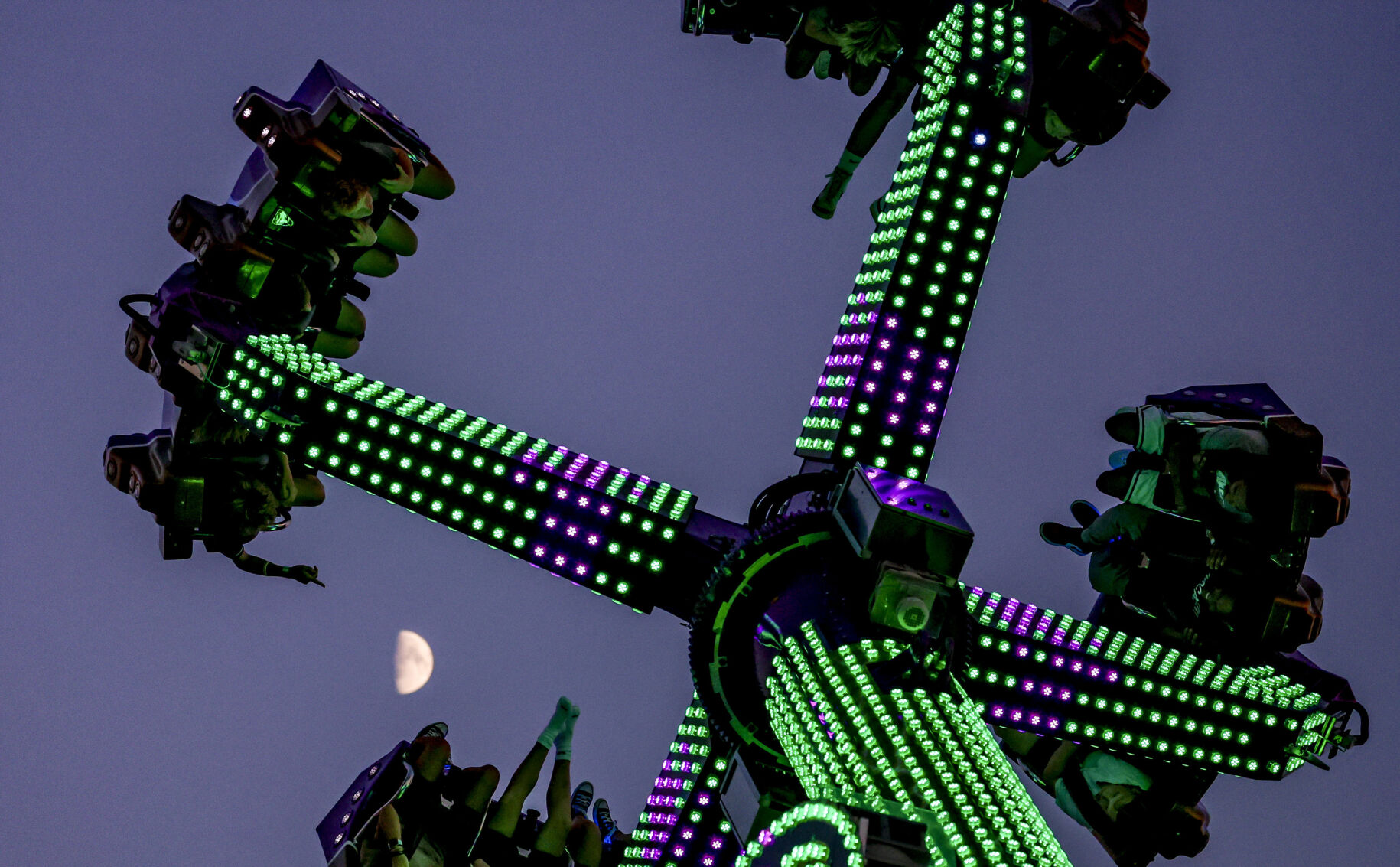McLean County Fair midway 1 072623.JPG